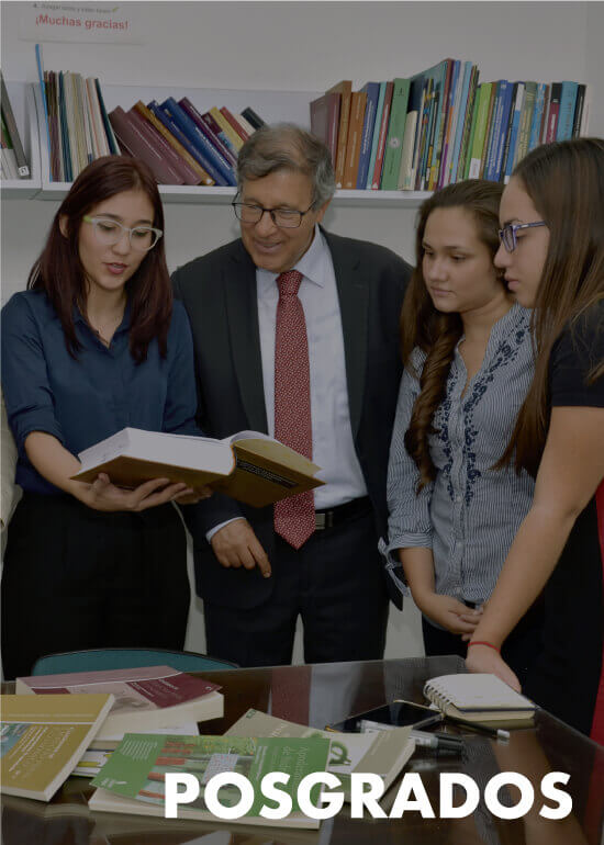 Imagen con título posgrados estudiantes de posgrados y profesor Unibagué